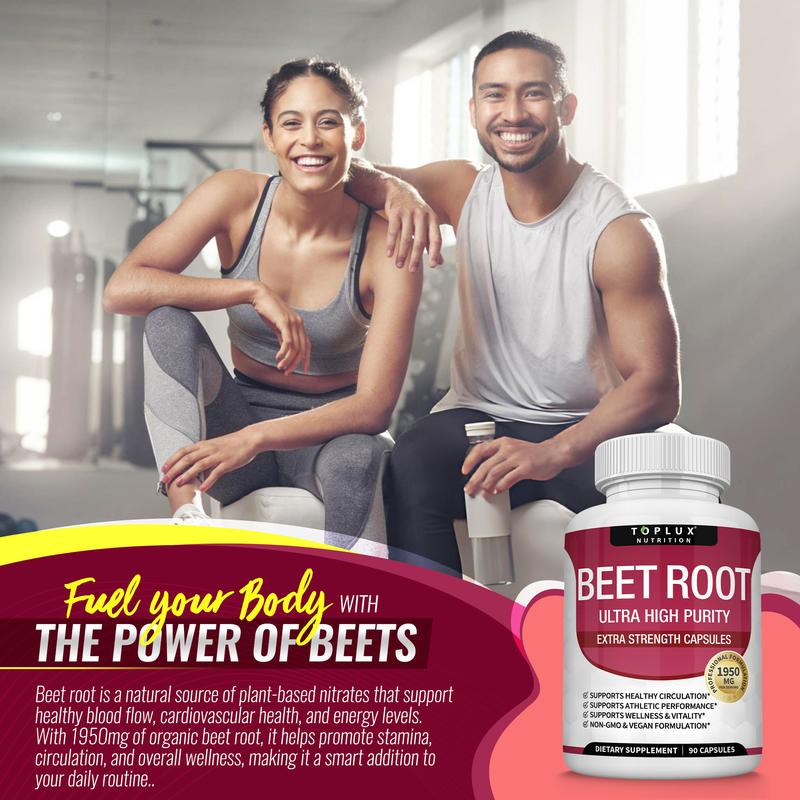 Boost Circulation with Beet Root Capsules
